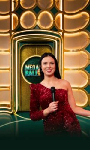Mega Ball slot by Evolution at Casinobossy